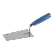 FESTA rozsdamentes kőműveskanál fa nyéllel, 140×80 mm