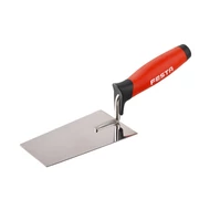 FESTA rozsdamentes kőműveskanál gumírozott nyéllel, 140×80 mm