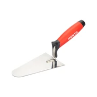 FESTA rozsdamentes kerek kőműveskanál gumírozott nyéllel, 160 mm