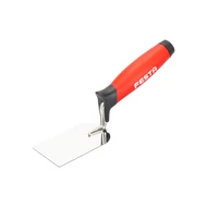 FESTA rozsdamentes gipszelőkanál gumírozott nyéllel, 60 mm