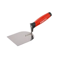 FESTA rozsdamentes gipszelőkanál gumírozott nyéllel, 120 mm