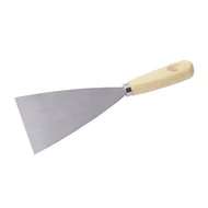 Spatula acél, fa nyéllel, WESTBERG 100 mm
