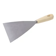 Spatula acél, fa nyéllel, WESTBERG 125 mm