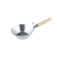 Kőműves merőkanál ZN FESTA, 180 mm, fa nyéllel