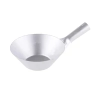 Kőműves lapátkanál acélból, 215 mm