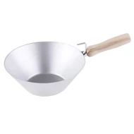 Kőműves acél merőkanál FESTA, 215 mm, fa nyéllel