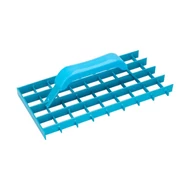 Rácsos csiszolósimító, fogazott, WESTBERG 290×145 mm