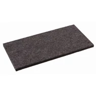 Fekete filc betét 280x140x10 mm