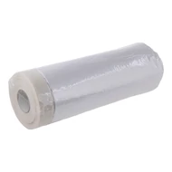 Öntapadós maszkolószalag fóliával, 110 cm x 30 m