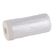 Öntapadós maszkolószalag fóliával, 210 cm x 20 m