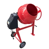 Betonkeverő 162 l, 650 W, 230V, összecsukható