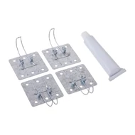 Rögzítőcsipesz készlet 4 db + SZILIKON