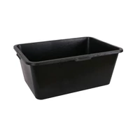 Szögletes kőműves dézsa 85l műanyag