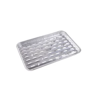 4 darabos alumínium grillsütőtálca készlet 34x23 cm
