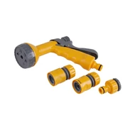 ROSA készlet: 6 funkciós pisztoly, gyorscsatlakozók, adapter