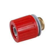 MAX adapter sárgaréz/műanyag 1"
