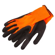 Nejlon kesztyű LATEX habba mártva, 9-es méret