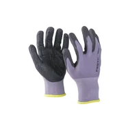 Nitrilhabba mártott, pöttyös kesztyű 9-es méret, CE 388, FESTA