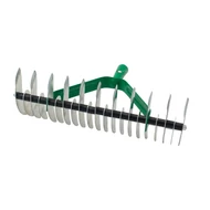 Kétoldalas gyepszellőztető gereblye 11/21 fogú