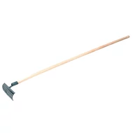 Fém gereblye 14 fogú nyéllel