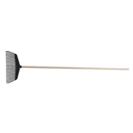 Műanyag gereblye 40 cm 23 fogú, 160 cm-es nyéllel