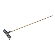 Gyepszellőztető gereblye 16 fogú, 160 cm-es nyéllel