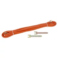 FESTA PB gázégő tömlő, 5 m, végzárókkal