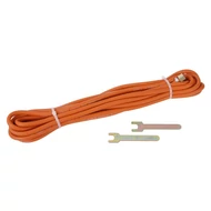 FESTA PB gázégő tömlő, 10 m, végzárókkal