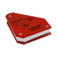 Derékszögű hegesztő mágnes 45°, 90°, 95×109×25 mm, kikapcsolható