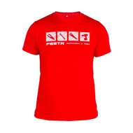 FESTA advertising T-shirt, white, size L