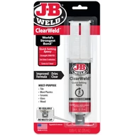 J-B Weld Clear Weld Epoxy 25 ml. 5 perc