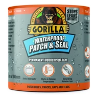 Gorilla TAPE Waterproof PATCH & SEAL CLEAR átlátszó vízálló foltozó/tömítő ragasztószalag 2,4m x 100mm