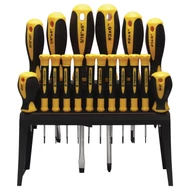 Csavarhúzó klt. 18 részes álványon