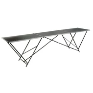 Tapétázó asztal, alu, 2,7 m x 75 cm