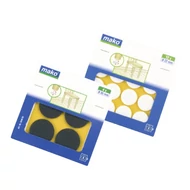 Filc csuszka, önt., 100x200 mm,1 db, barna