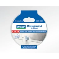 Öntapadós ragasztócsík 19mm x 5m, fehér tükörragasztó