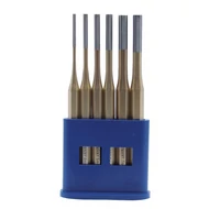 Lyukasztó klt. 6db 3-4-5-6-7-8mm CrV titán bevonat