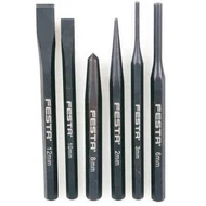 Vágó, lyukasztó, pontozó klt. 6 db, CrV