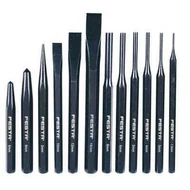 Véső, pontozó klt., 12 db, CrV