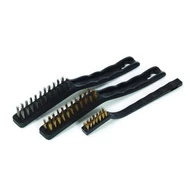 Bronz és fémszálas drótkefe klt. 3db-os müa.