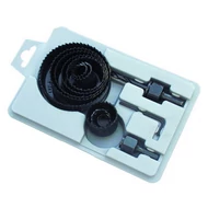 Körkivágó klt. 12db 19-22-25.5-36-44-51-60-67-82 mm (fára-gipszkartonra)