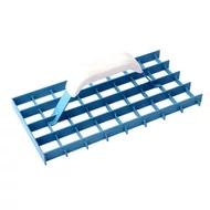 Vakolatgyalu rácsos 290x145 mm. fogazott