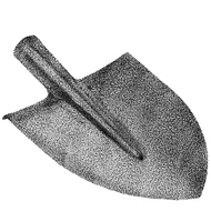 Ásó lemez szinterezett