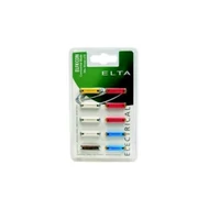Elta VXPRO biztosíték készlet henger 10 darabos bliszter