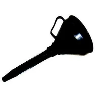 Üzemanyag tölcsér szűrővel - műanyag