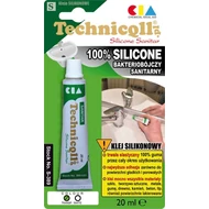 Technicoll - fehér fürdőszoba szilikon, 20ml
