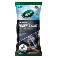 Turtle Wax Műszerfalápoló nedvesített kendő, fényes (24 db/csomag), tavasz illat