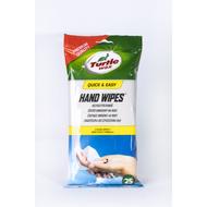Turtle Wax kéztisztitó  kendő, 25db/tasak