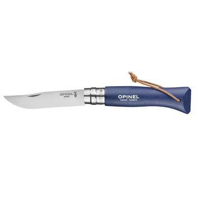 Opinel No.08 Colorama Sötétkék Bliszteres