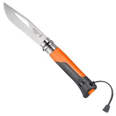 Opinel No.08 Outdoor Narancssárga Bliszteres